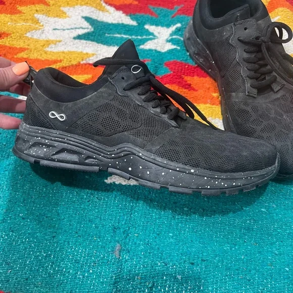 Stylish Black Womens Sneakers - Picture 2 of 3